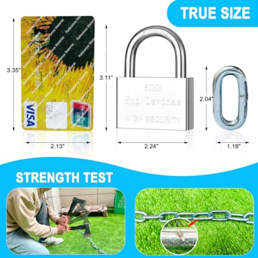 Cadena de seguridad antirrobo  - Bike Chain reseña y precio
