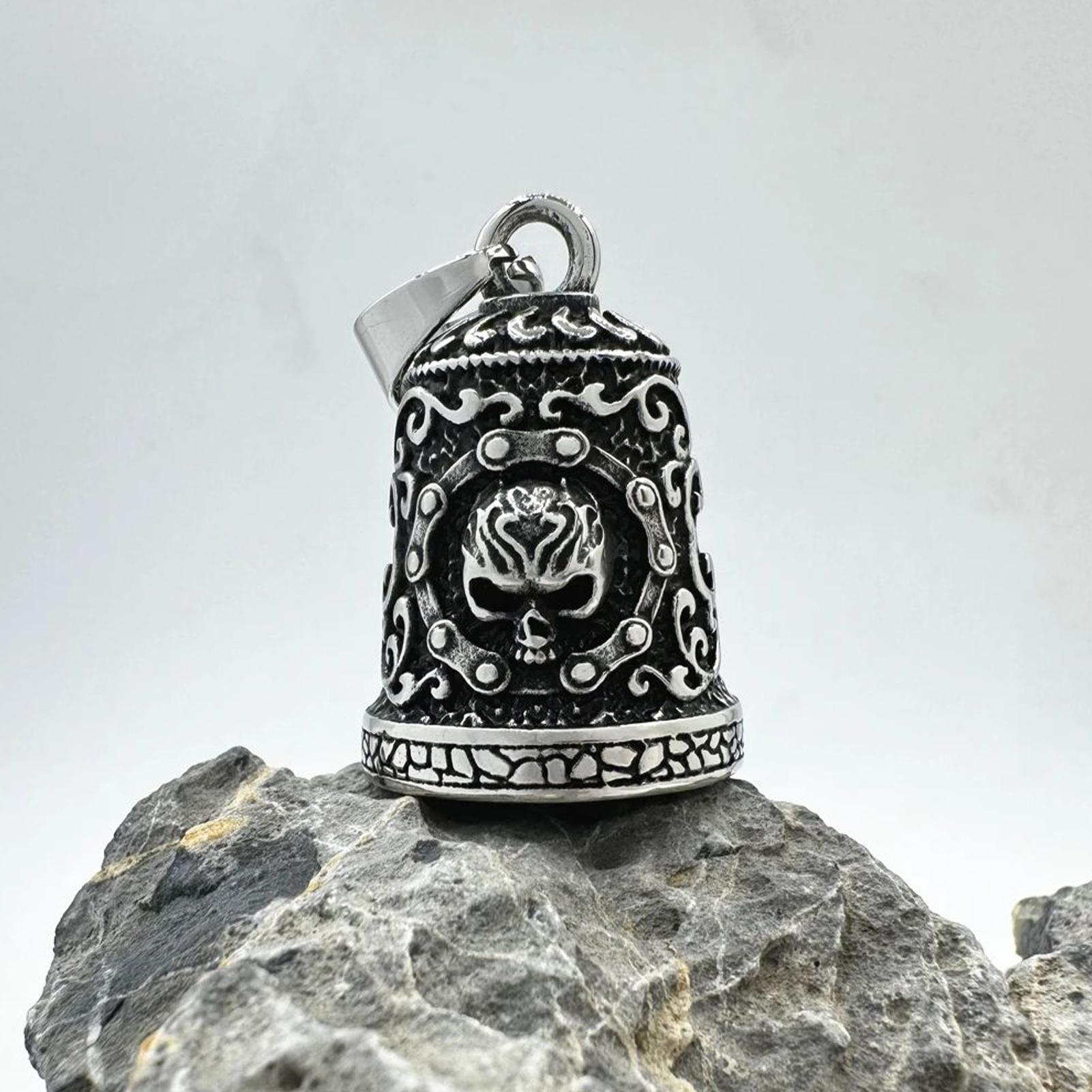Campana de calavera para motoc - Motorcycle Chain reseña y precio
