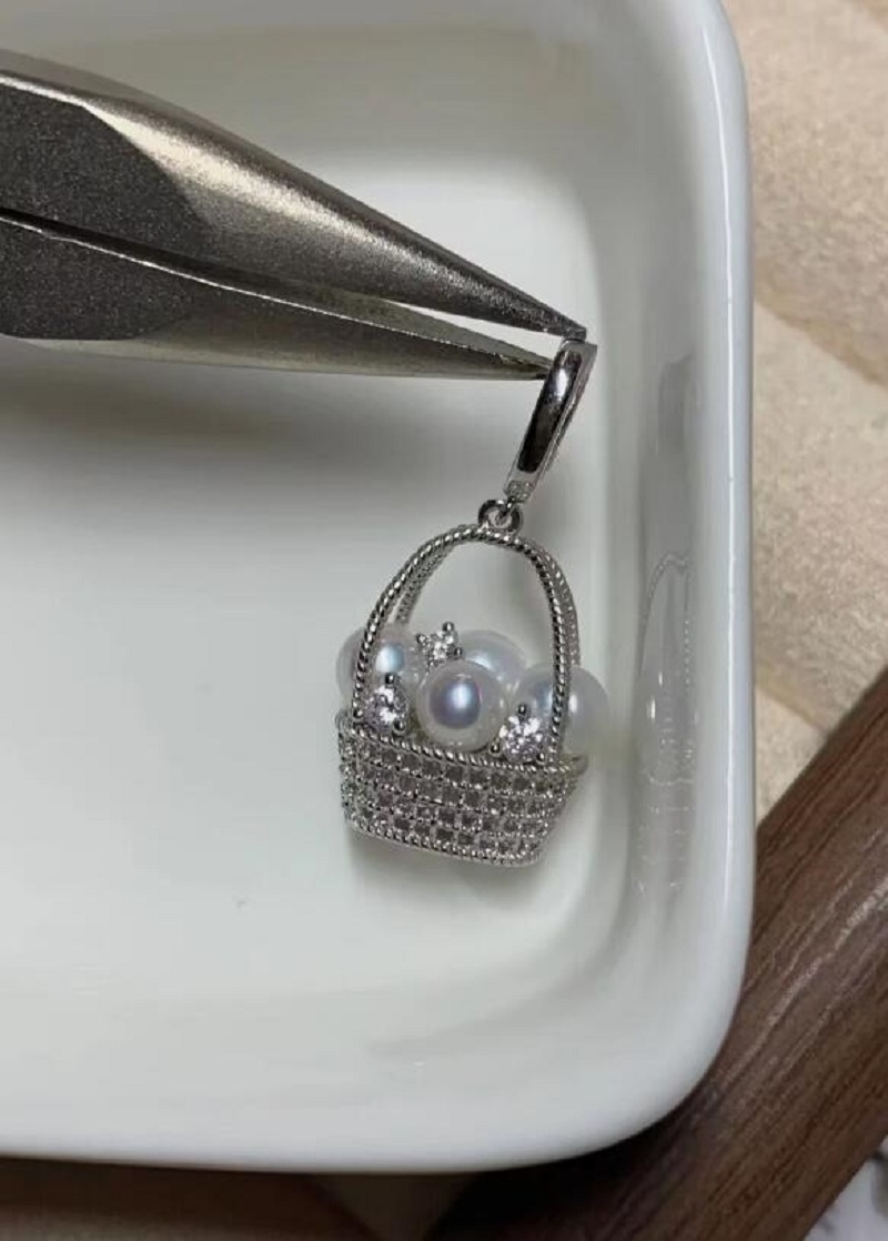 elegante colgante de perlas bl - 530 Chain reseña y precio